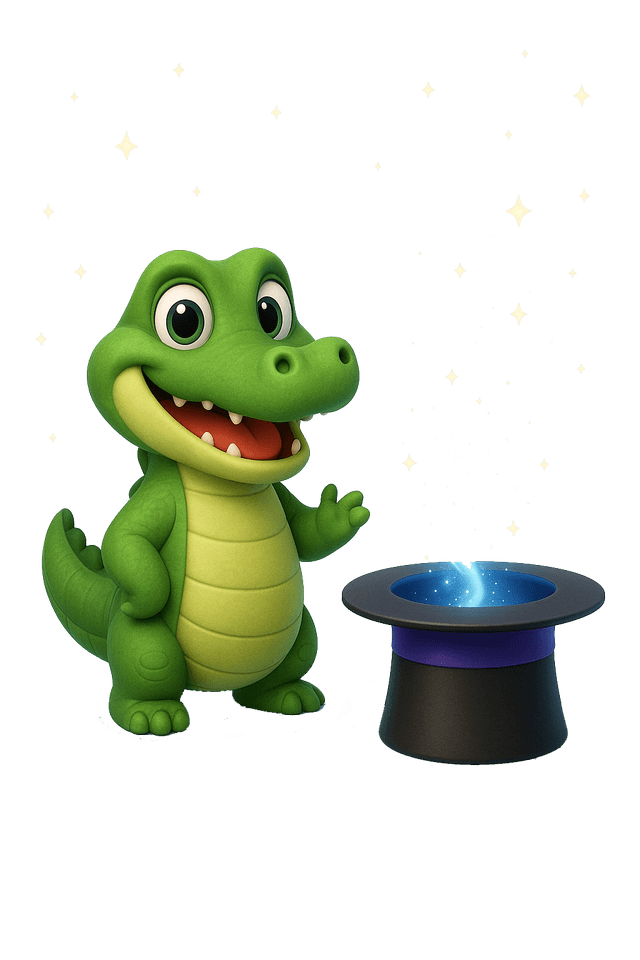 Ally the Clean Alligator