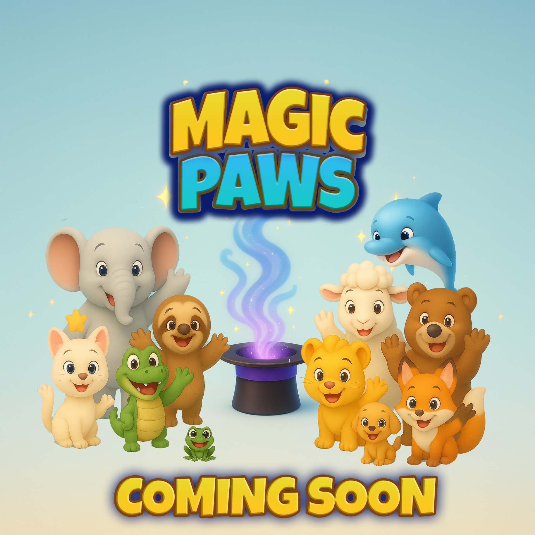 Coming Soon Magic Paws